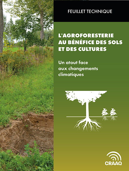 Feuillet technique - L'agroforesterie au bénéfice des sols et des cultures, un atout face aux changements climatiques (PDF)