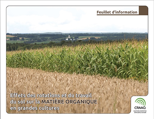 [PGCC0105-04PDF] Effets des rotations et du travail du sol sur la matière organique en grandes cultures (PDF)