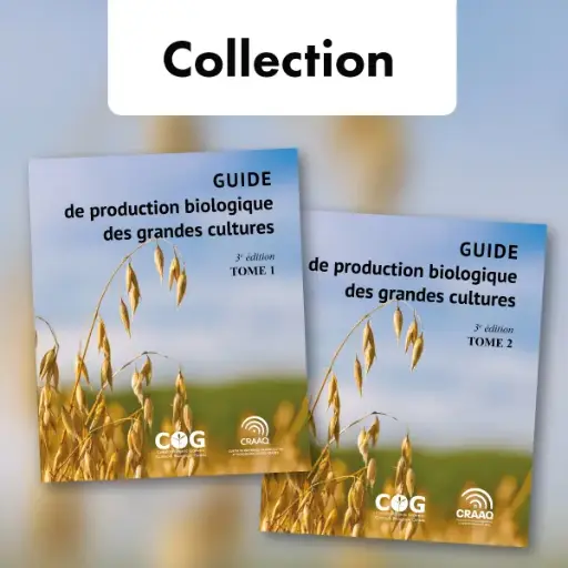 [PABI-C01PDF et un fichier Excel] Collection Guide de production biologique des grandes cultures, 3e édition - Tome 1 et  2 (PDF)