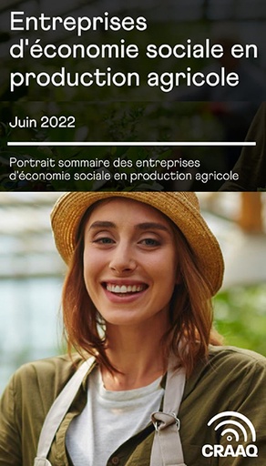 [PERA0108-PDF] Portrait sommaire des entreprises d’économie sociale en production agricole (PDF)